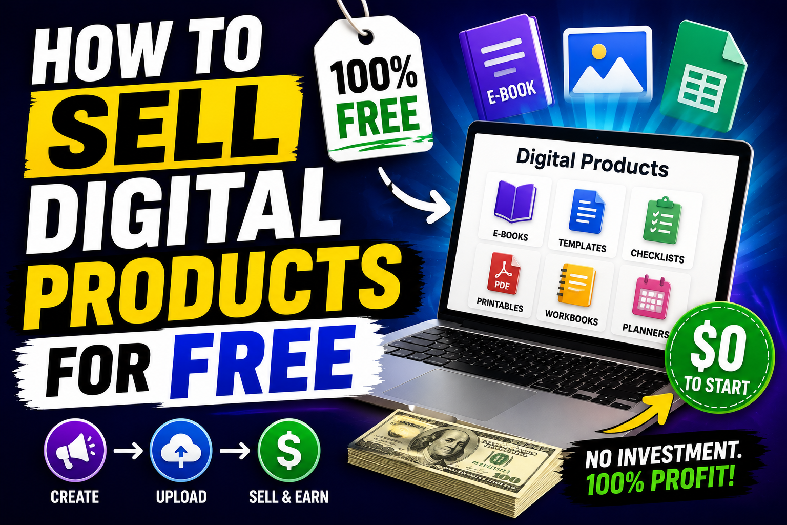 How to Sell Digital Products for Free