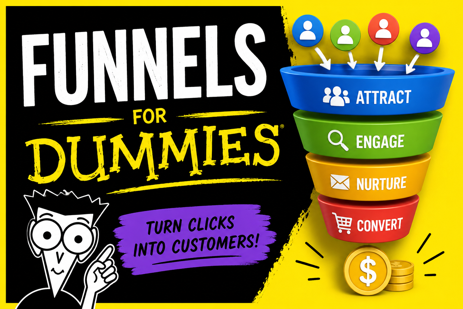 Sales Funnels Explained to You Like a 6-Year-Old